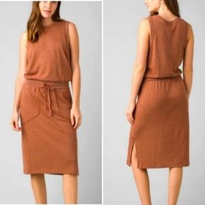 Prana Cozy Up Beach Hopper Dress Terra Heather